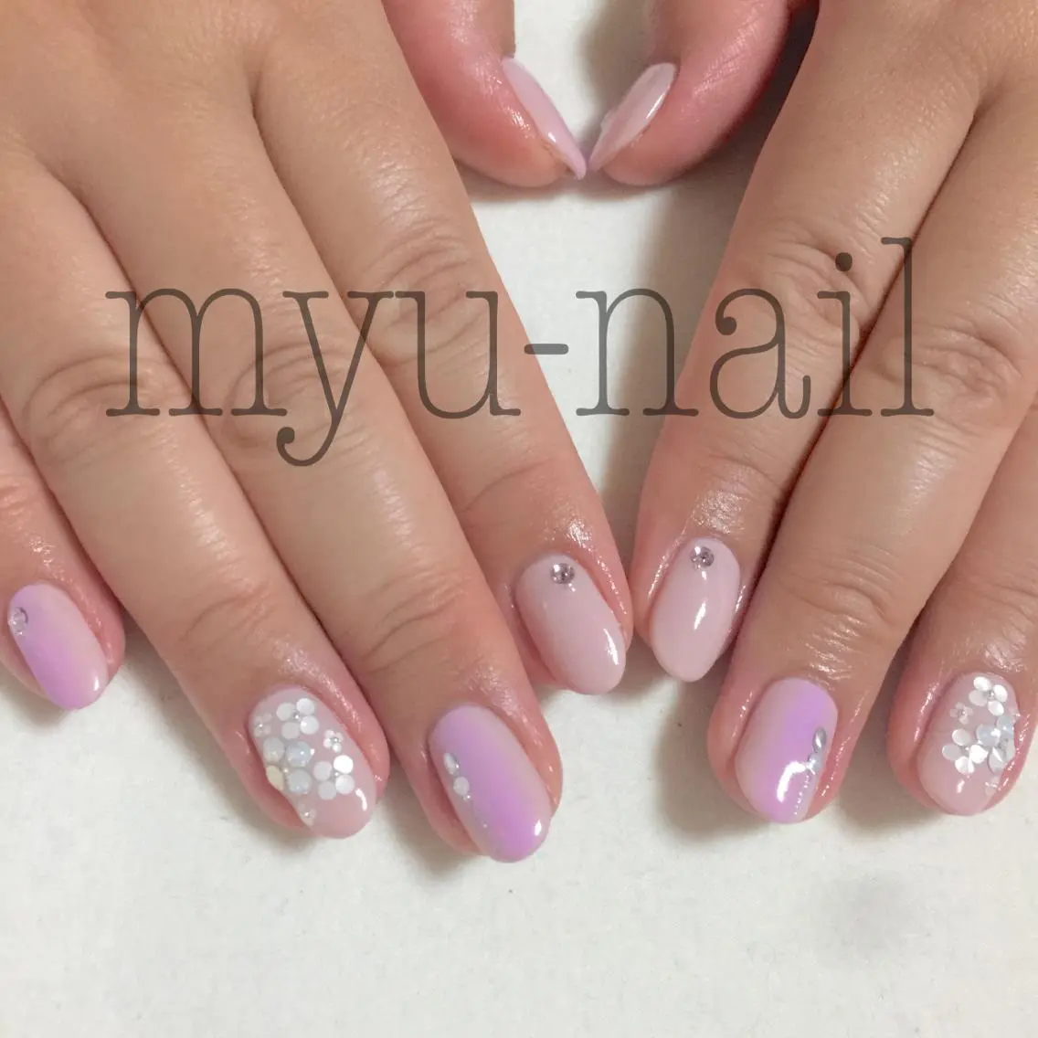 ネイル ハンドネイル ホームサロン myu-nailのネイルデザイン
