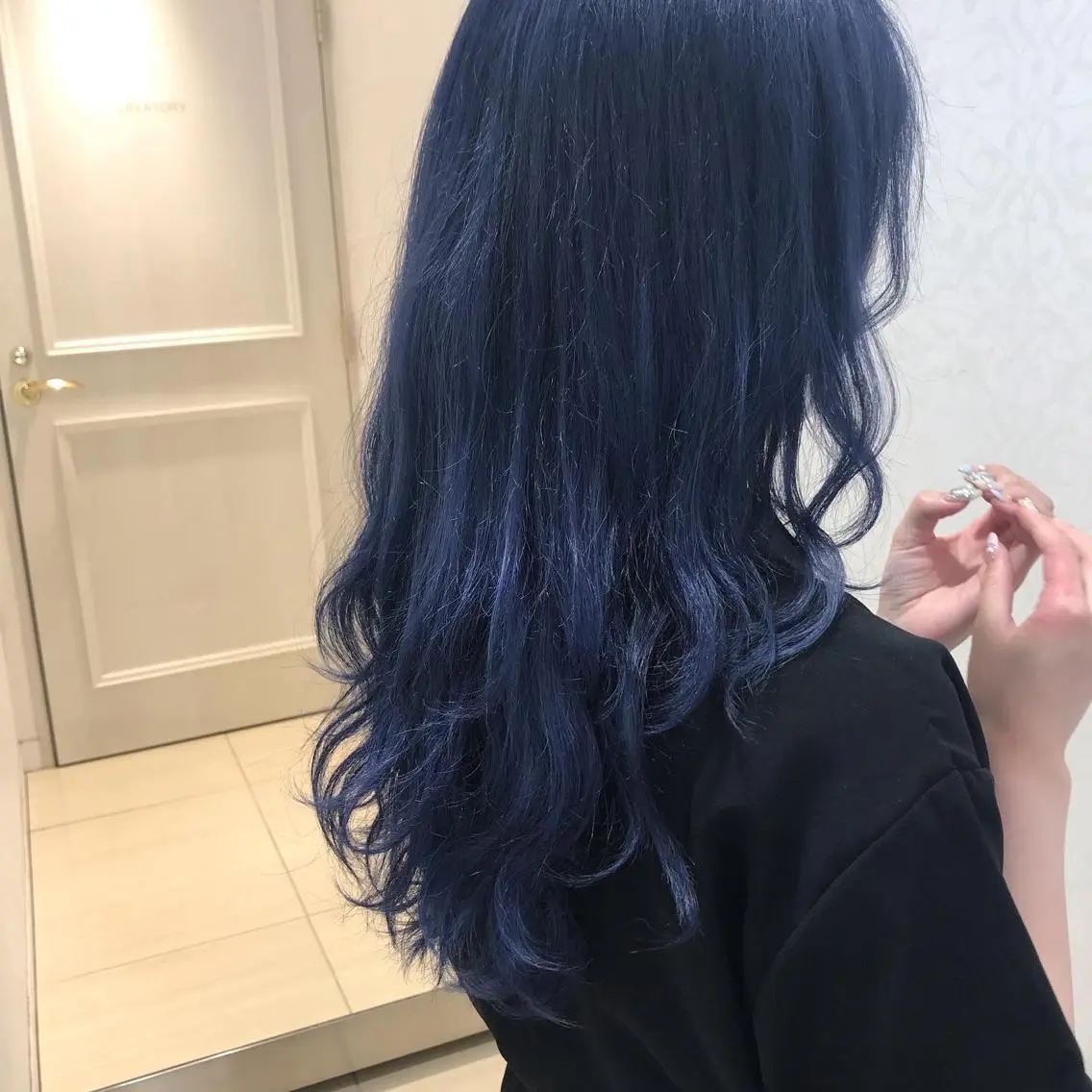 セミロング 坂本 優輝のヘアスタイル