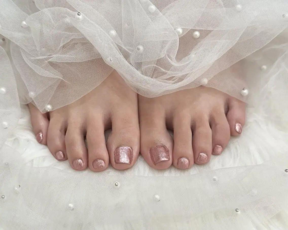 【オフなしの方はこちら💁🏻♀️】☆Jrネイリストフットワンカラー☆の写真