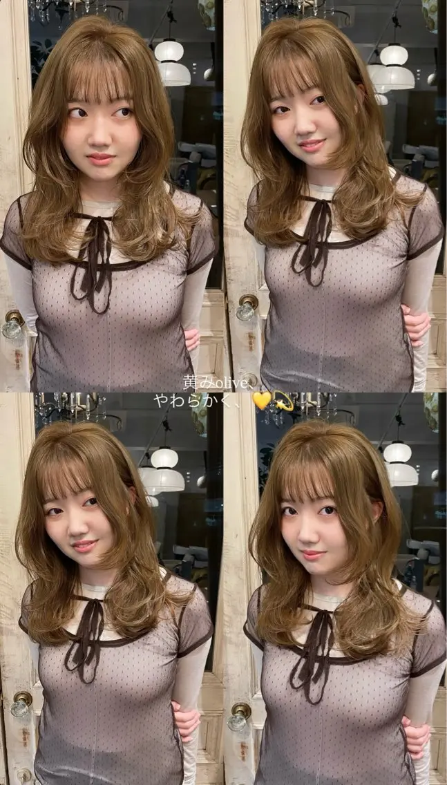 ロング ヘアカラー トリートメント Re;tique🎀 ／ricoのヘアスタイル