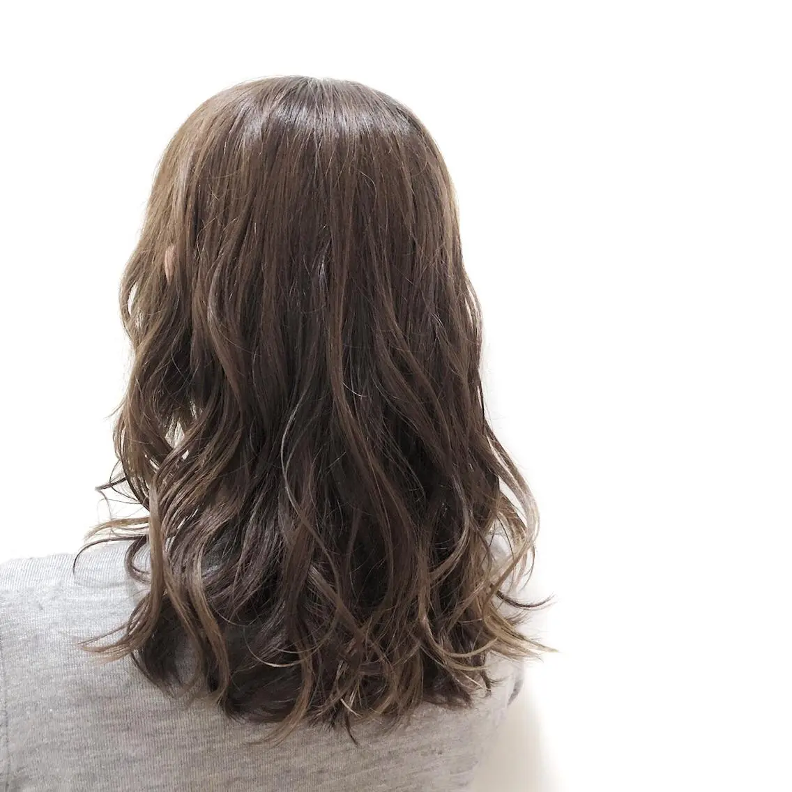 セミロング カラー ヘアカラー トリートメント エリア人気No.1 美容室Ash西船橋のヘアスタイル