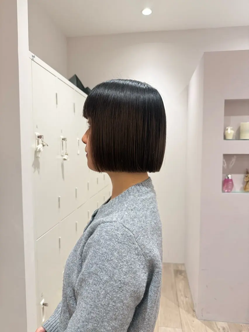 ショート カット トリートメント RosierBlue 工藤のヘアスタイル