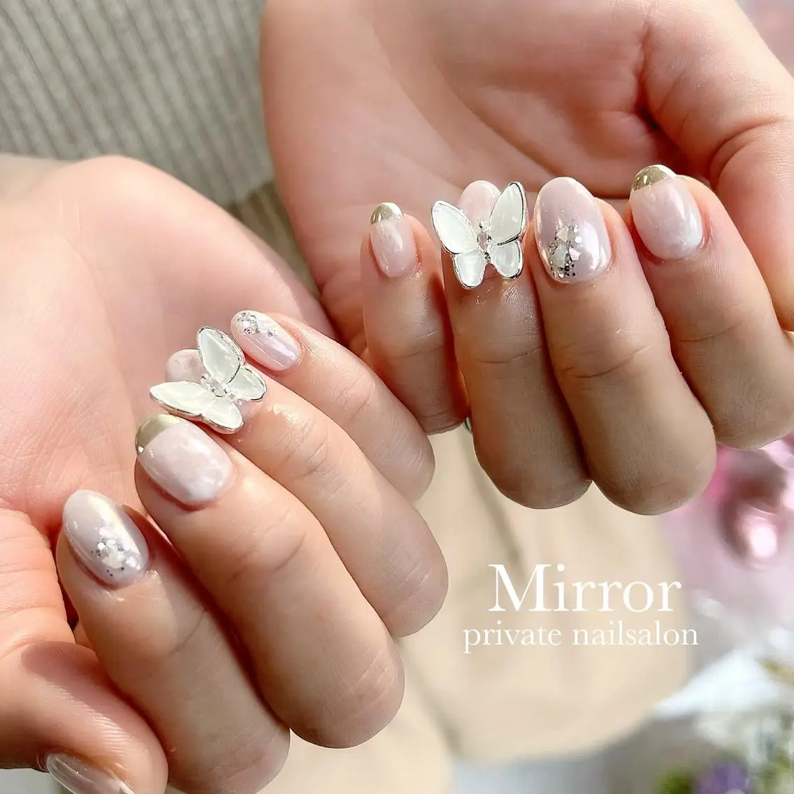 ネイル ハンドネイル nailsalon Mirrorのネイルデザイン