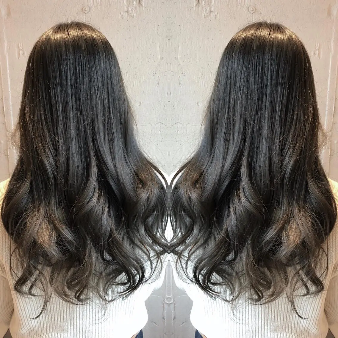 ロング あらき ちさとのヘアスタイル