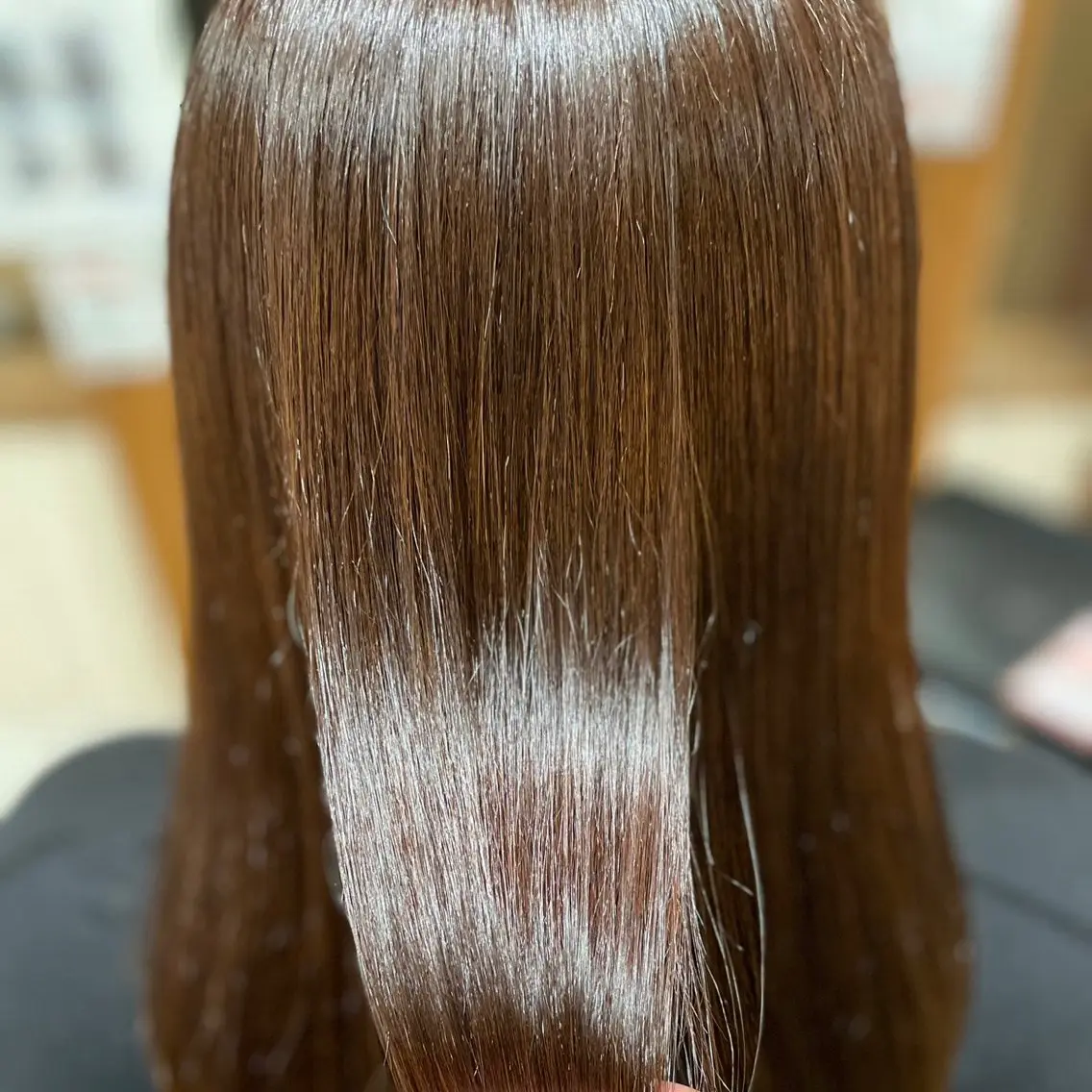 ロング 髪質改善縮毛矯正 美容師✂️山崎竜二のヘアスタイル