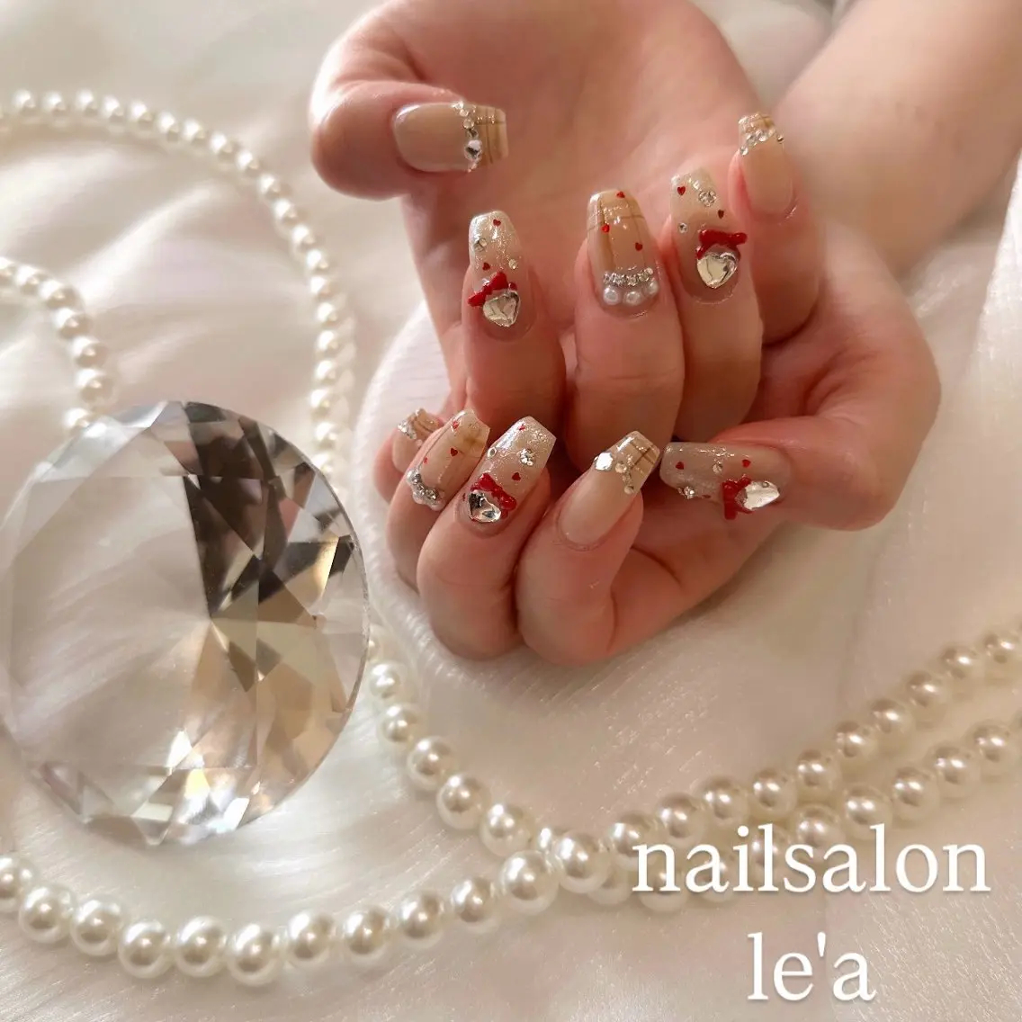ネイル ハンドネイル nailsalon le'aのネイルデザイン