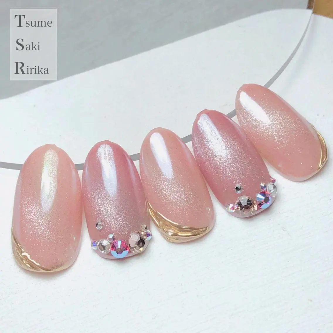 ネイル 爪咲 りり花のネイルデザイン