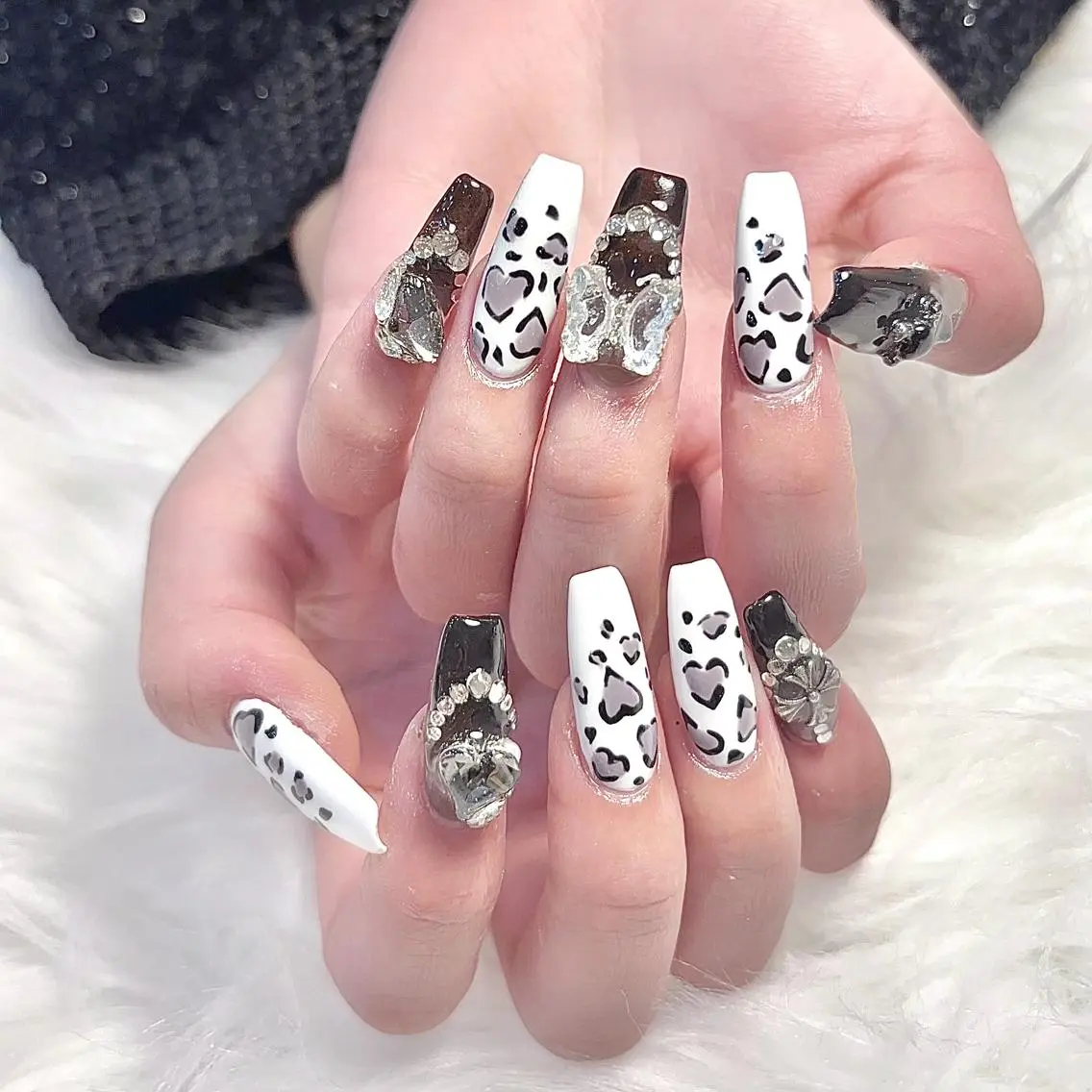 ネイル ハンドネイル 🍑長さだし ワンホン💅モモコのネイルデザイン