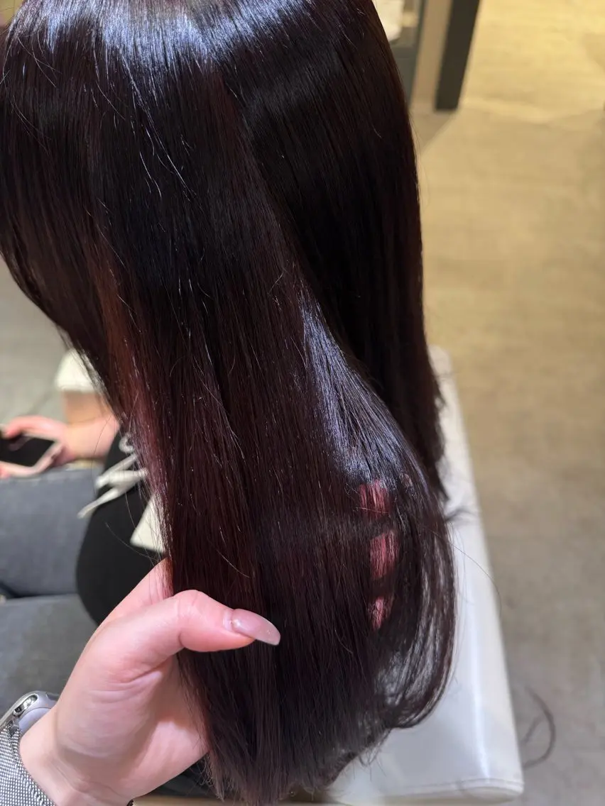 ミディアム ひめな 🎀ワンホンヘアのヘアスタイル
