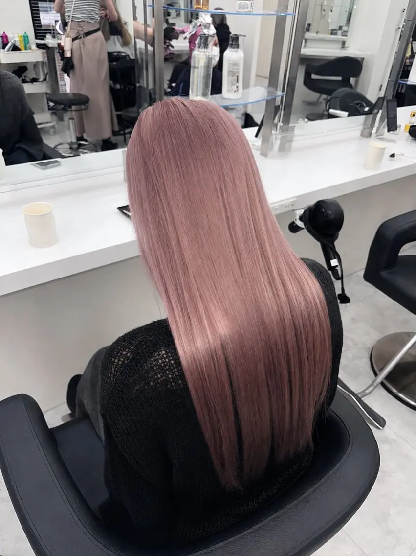ロング カラー ヘアカラー 透明感color /ririkaのヘアスタイル