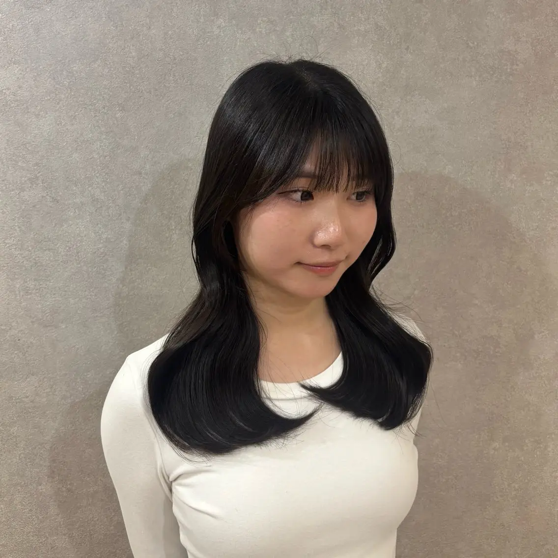 ミディアム 🩶透明感カラー🩶 ミズキのヘアスタイル
