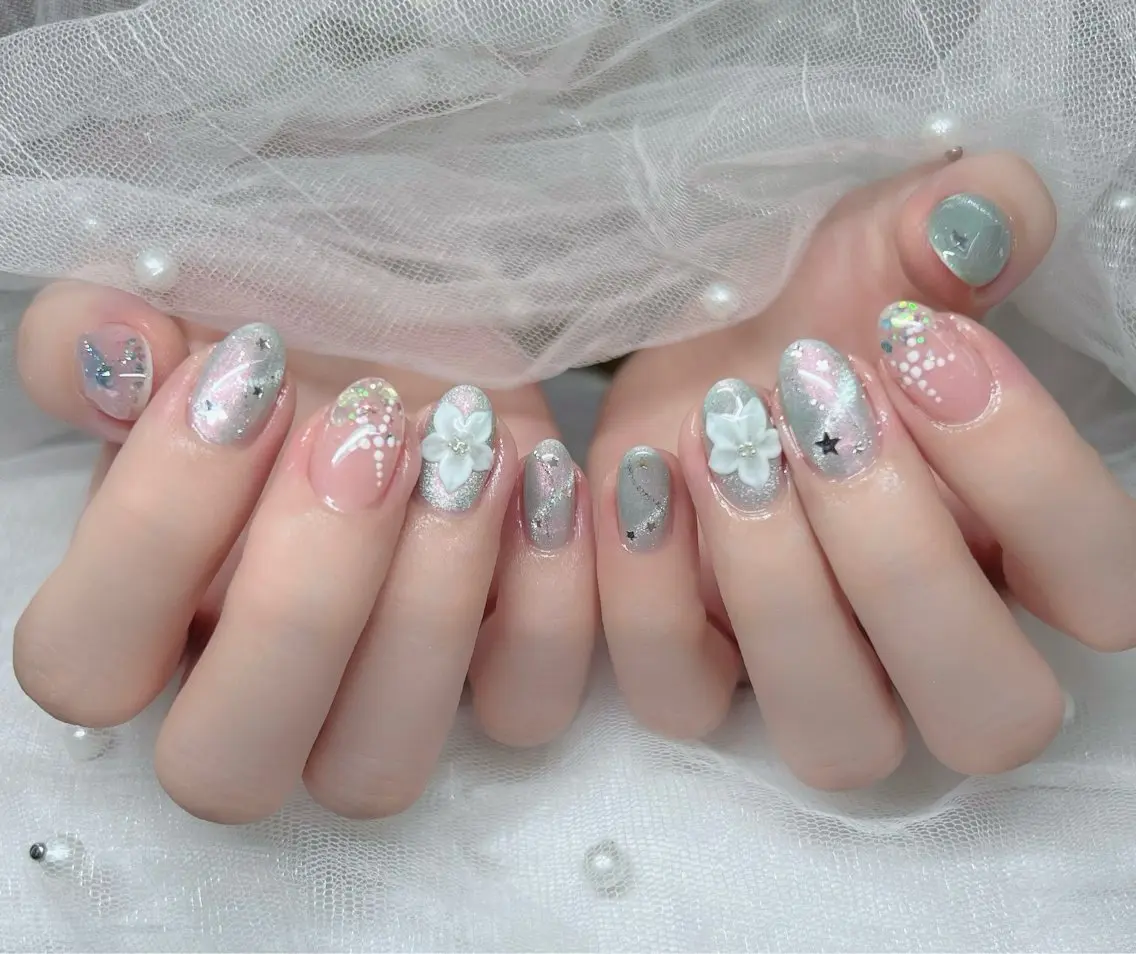 ネイル ハンドネイル 🎀Lilla💎 Nail Salonのネイルデザイン