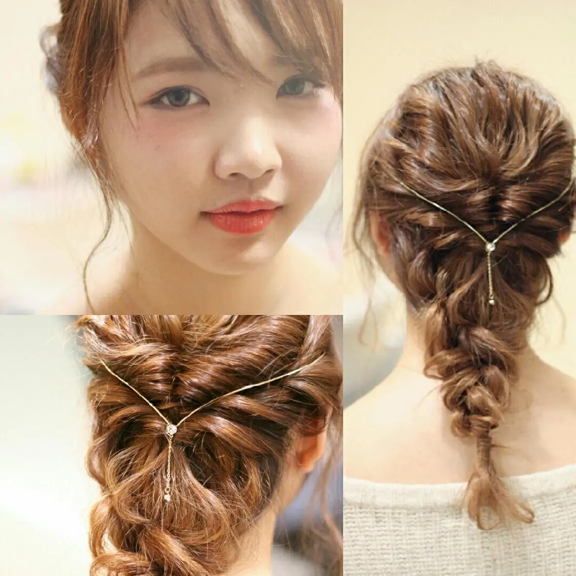 ヘアアレンジ セミロング 三浦 健太郎のヘアスタイル