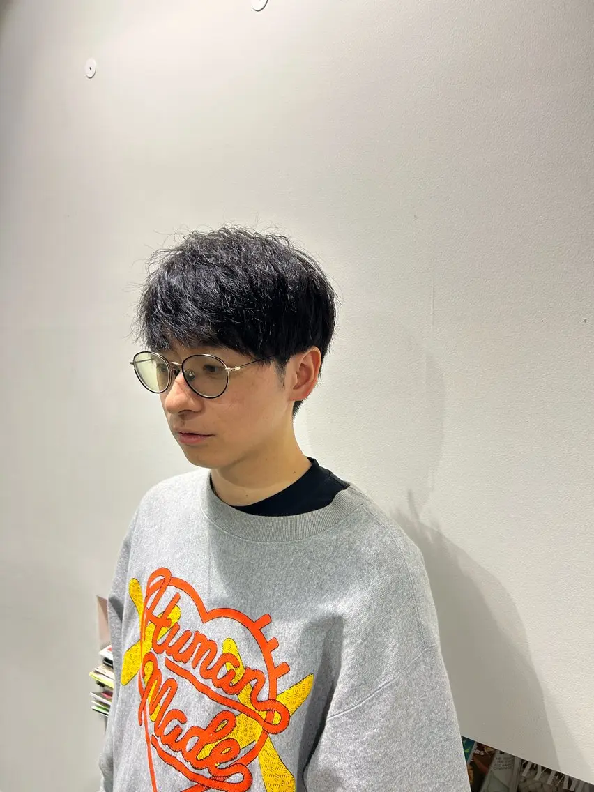 メンズ レイヤー✨パーマ 🌙 nanacoのヘアスタイル