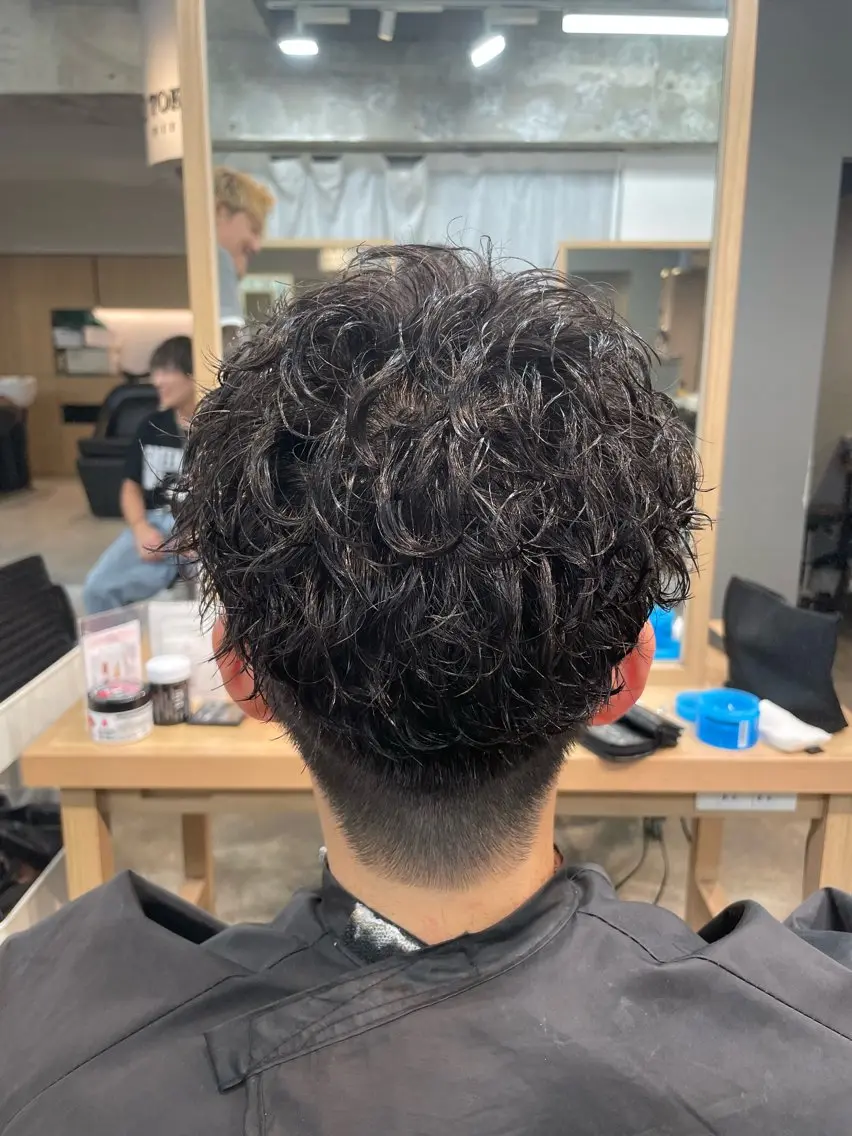 パーマ ツイストスパイラルパーマ スパイラルパーマ ✂渋谷メンズ特化 まさとのヘアスタイル