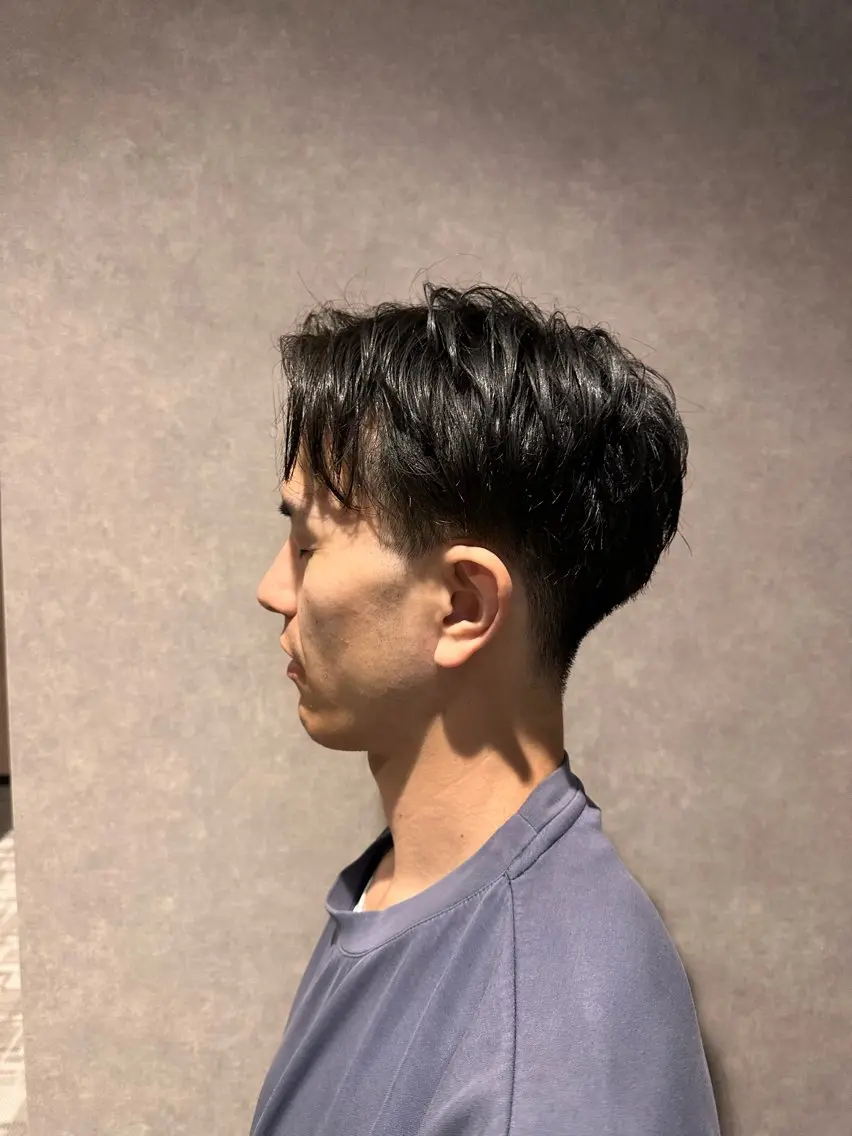 ショート メンズ 田中 瑠星のヘアスタイル