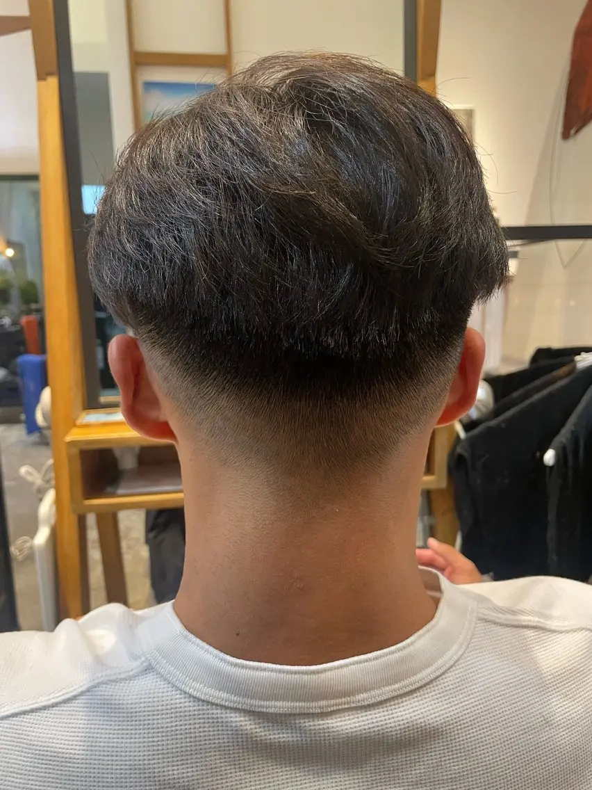 メンズカットの写真