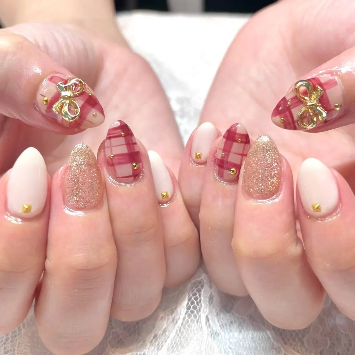 ネイル ハンドネイル Nail ヌシん家 AKANEのネイルデザイン