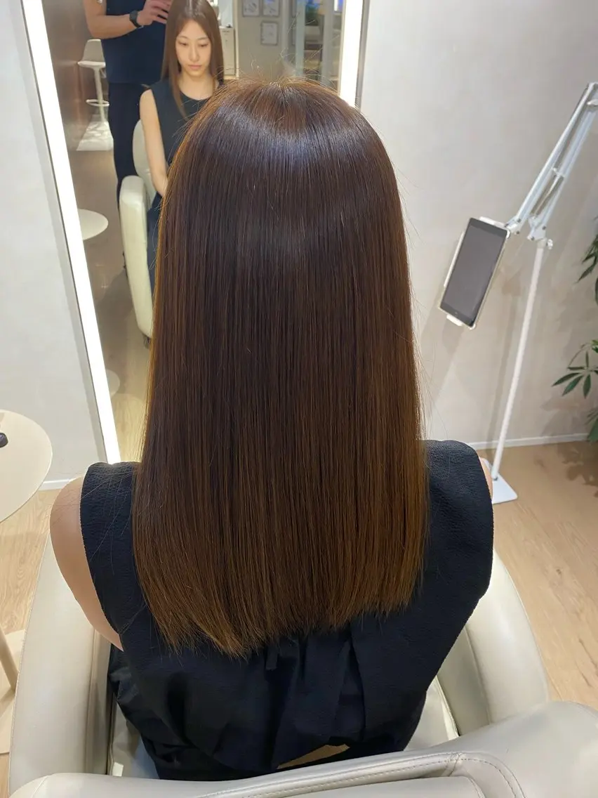 ロング 髪質改善 髪質改善ストレート ✂️前田龍之介のヘアスタイル