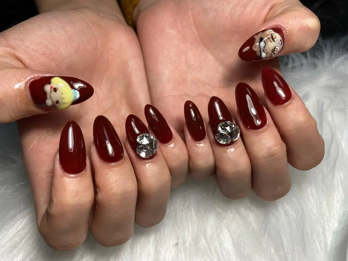 ネイル ハンドネイル Mana‪ ‪·͜· ❤︎‬のネイルデザイン