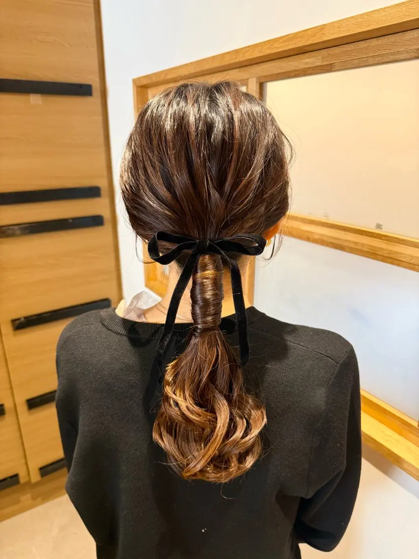 ヘアアレンジ ヘアセット DEUCE hair /堀 日暖のヘアスタイル