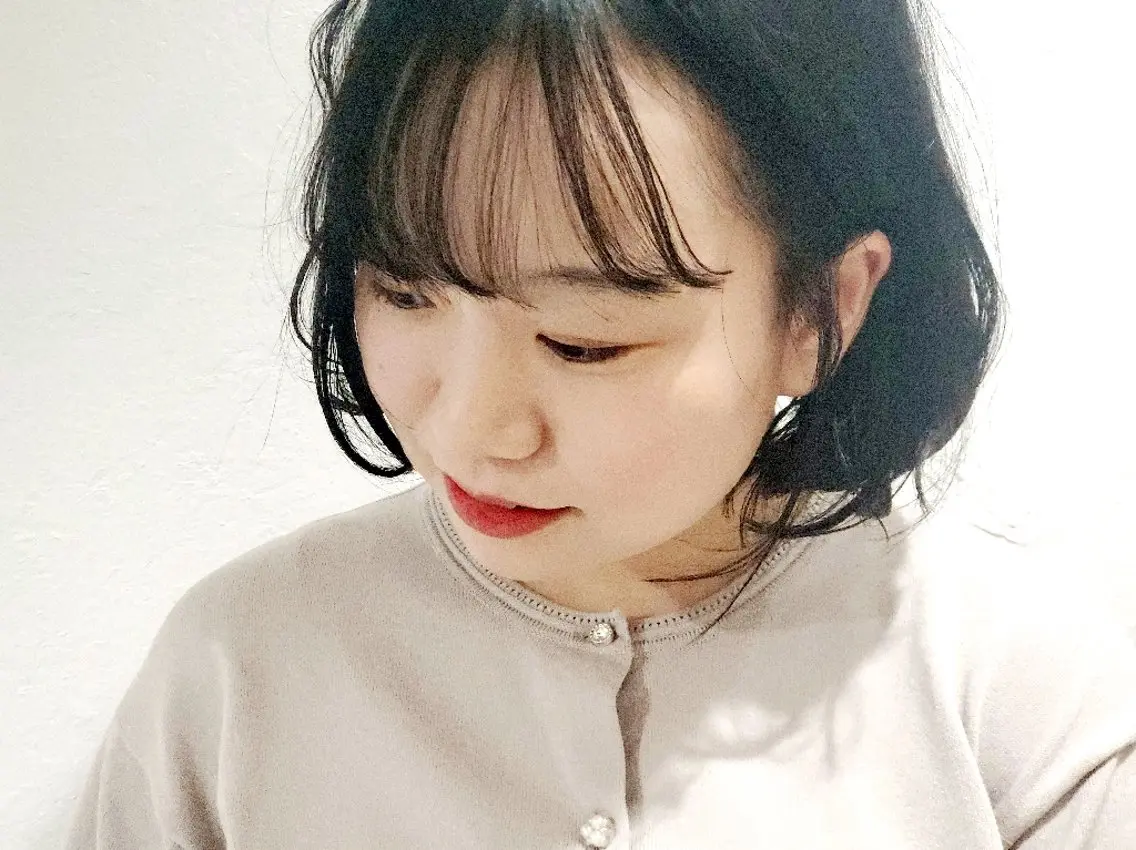 ショート ボブ 田中 牧子のヘアスタイル