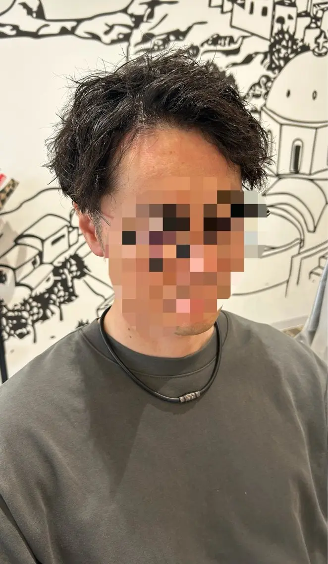 メンズ メンズパーマ メンズツイストパーマ ツイストパーマ 高木 瑶子のヘアスタイル