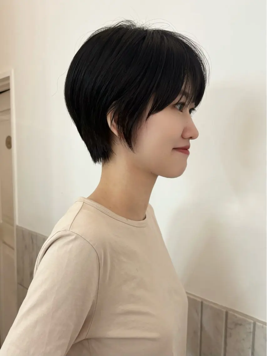 ショート カット Terve. 水野 菜々香のヘアスタイル