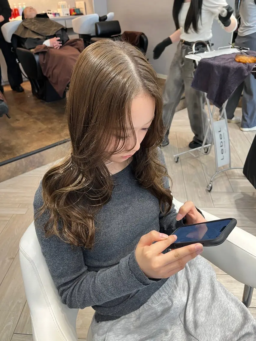 ロング 髪質改善 似合わせカット カット ヘアカラー トリートメント AVANCE. chisatoのヘアスタイル