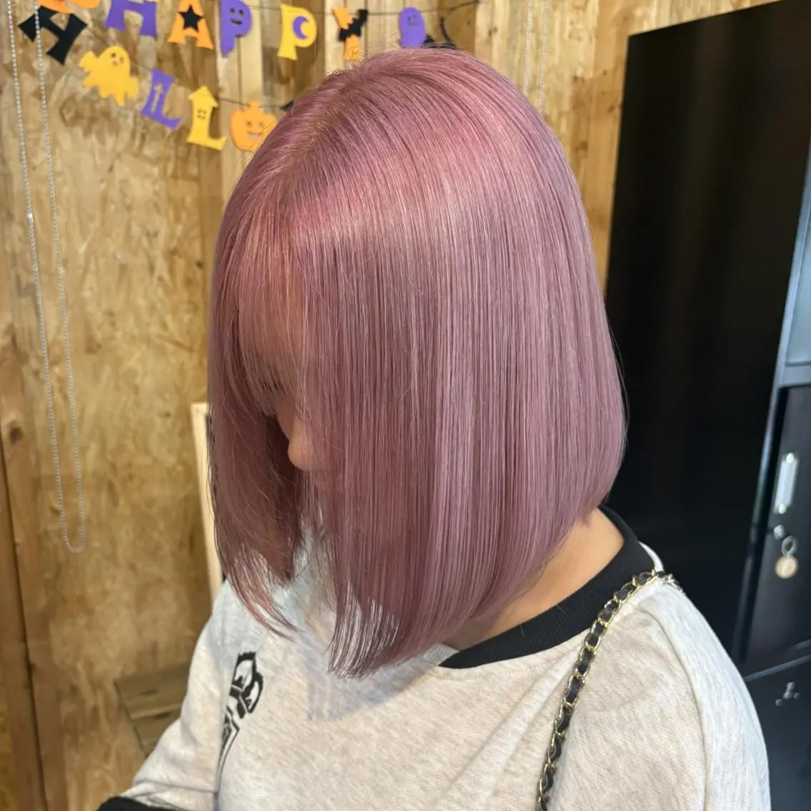 ミディアム 🍑ピンク＆ベージュ 🎀ももかのヘアスタイル