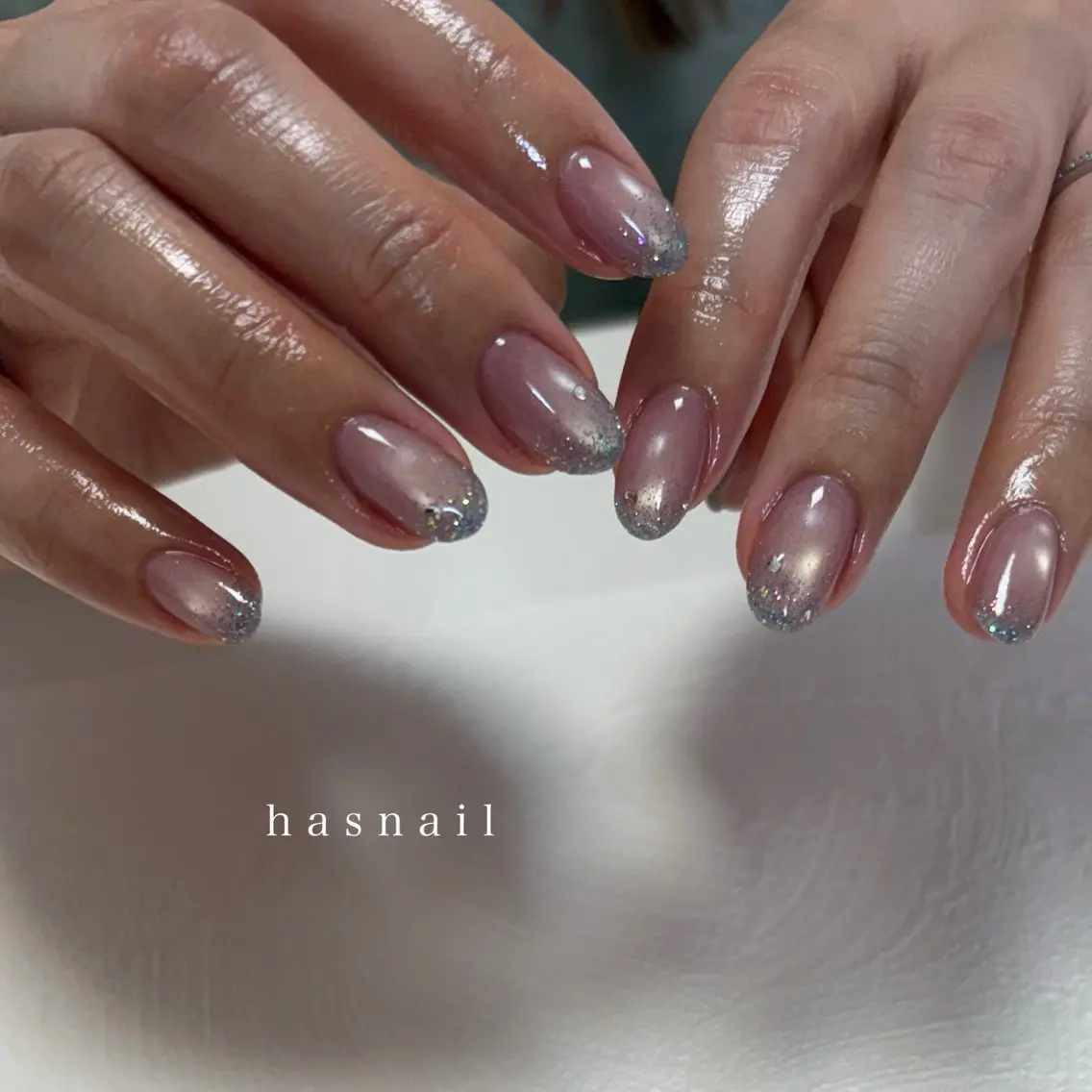 ネイル フラッシュネイル マグネットネイル has nailのネイルデザイン