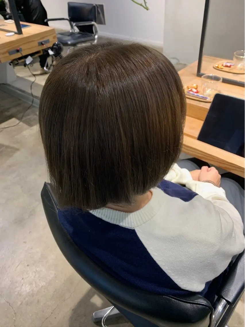 カラー 西村 颯世のヘアスタイル