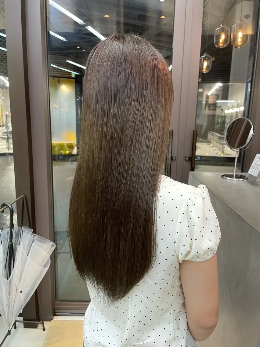 ロング トリートメント カットモデル募集中 🤍harunaのヘアスタイル
