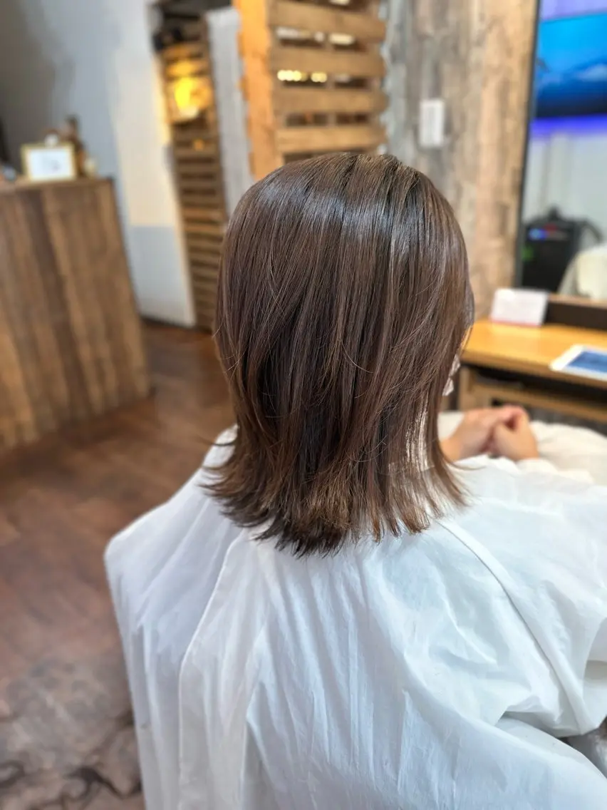 セミロング カット Luzir⭐︎ GEN⭐︎のヘアスタイル