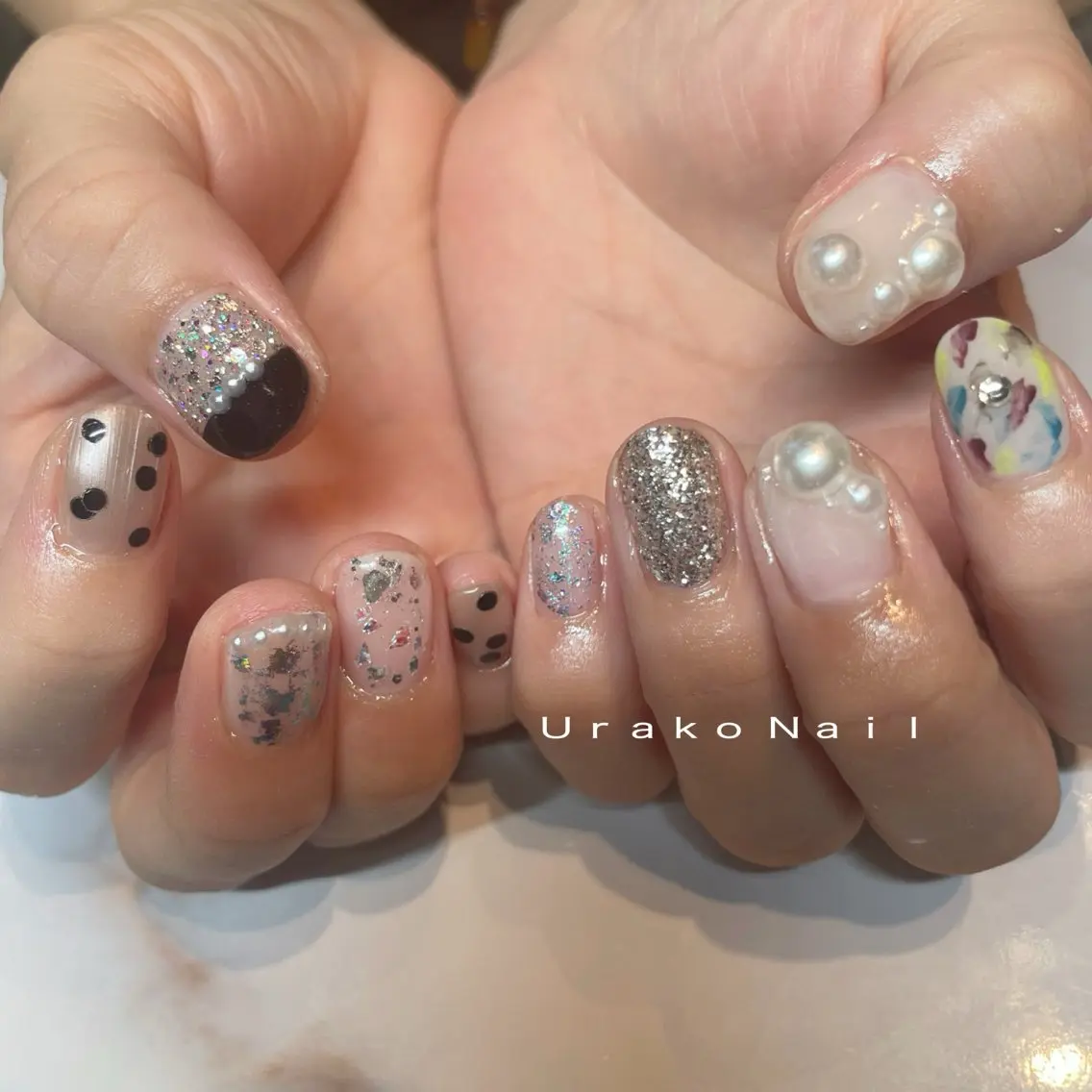 ネイル ハンドネイル UrakoNail 《nail》のネイルデザイン