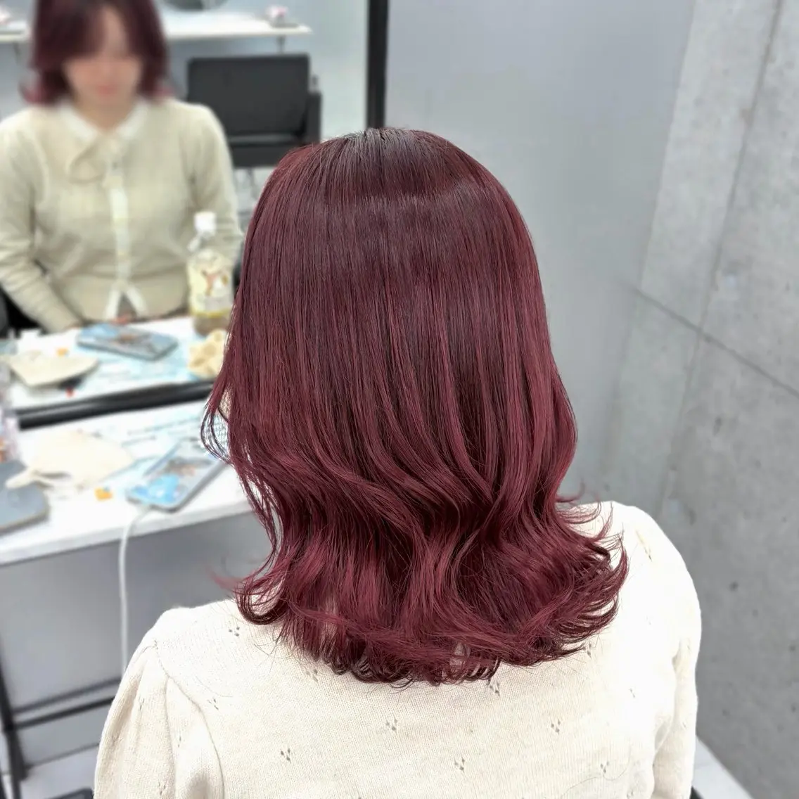セミロング カラー ヘアカラー トリートメント ʜᴀʀᴜᴋᴀ♱メンズ ウルフ/ブリーチのヘアスタイル