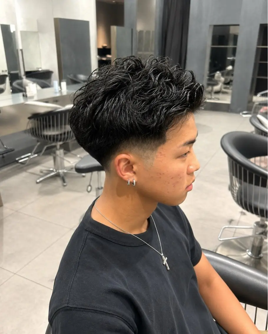 パーマ メンズ カットモデル大募集 ✨谷口修平のヘアスタイル