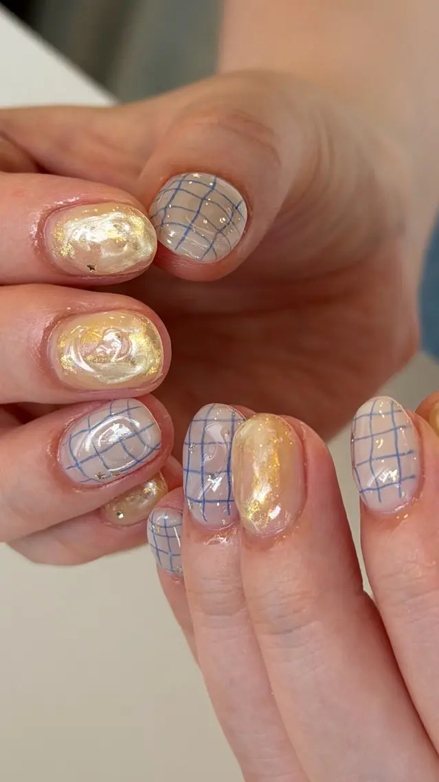 ネイル ホワイト 黄色 ハンドネイル nail salon linoのネイルデザイン