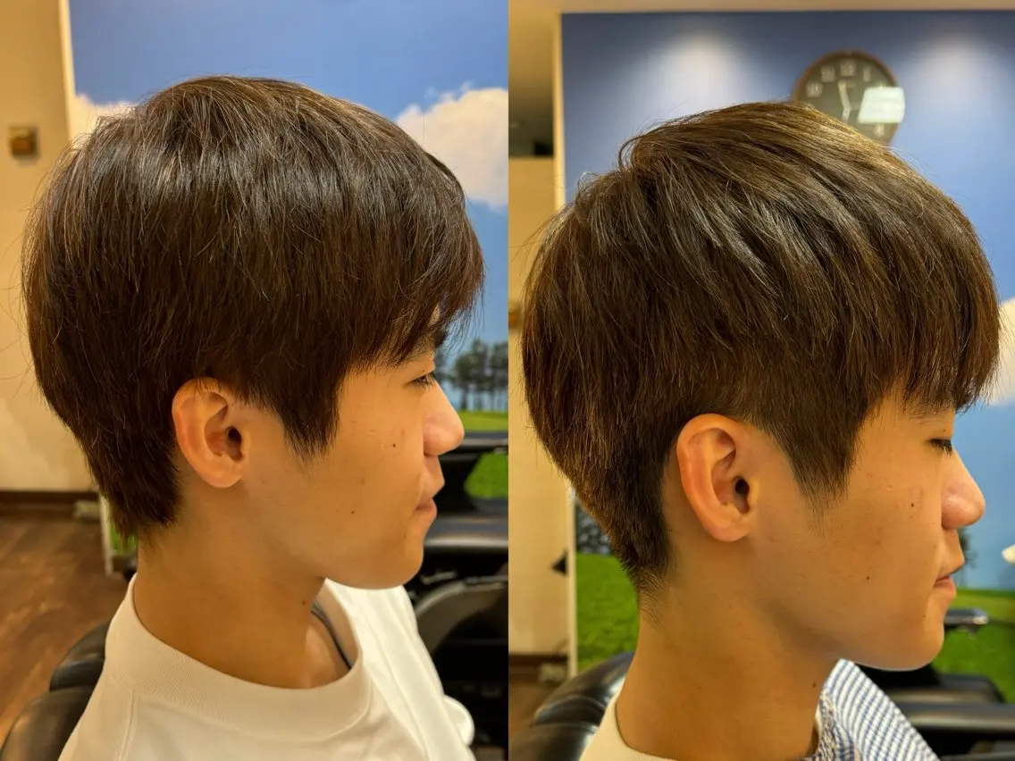 ショート 有田 光輝のヘアスタイル