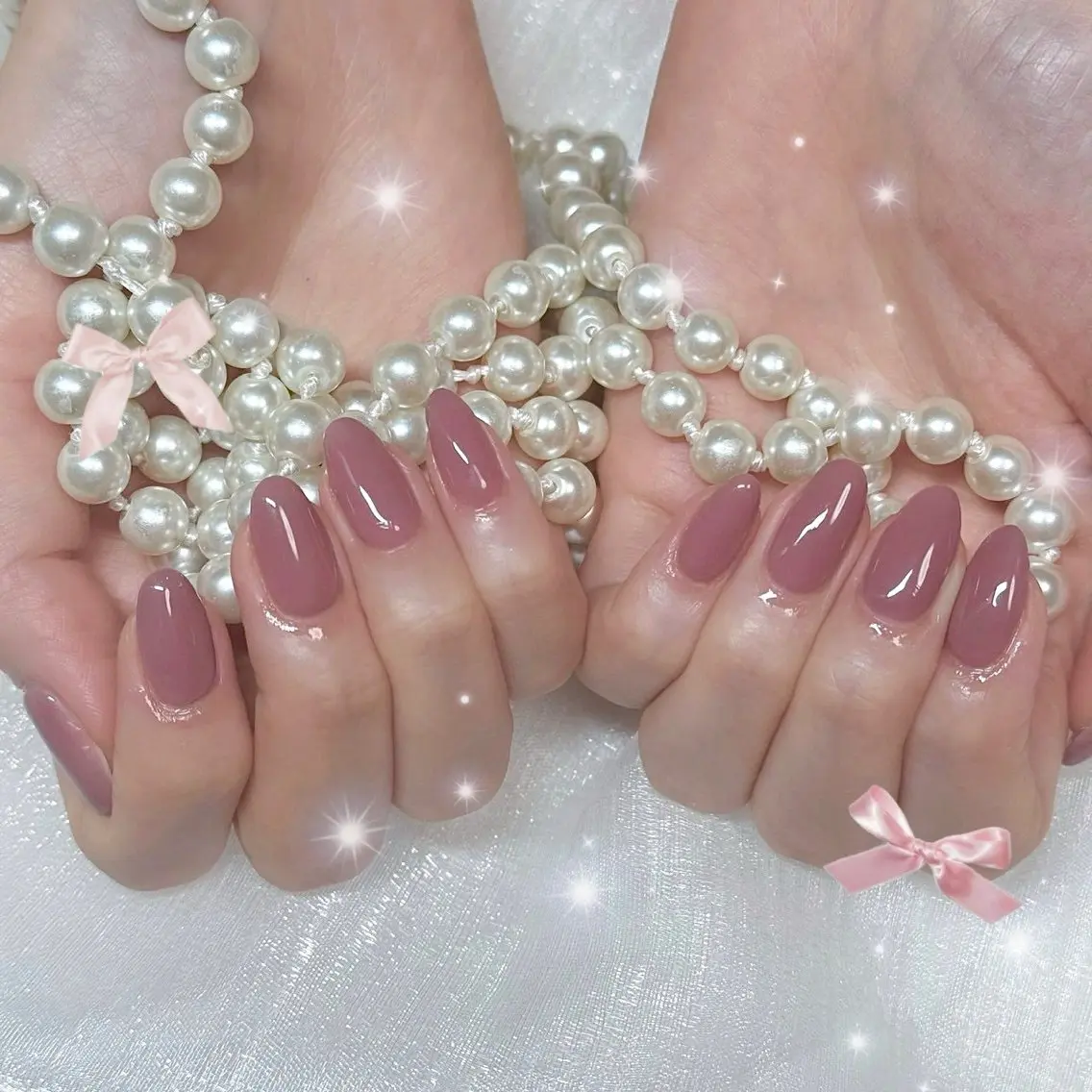 🎀練習モデル募集♡オフなしjrハンドワンカラーネイル🎀の写真