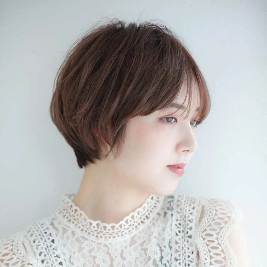 ショート カット ヘアカラー 柳澤 興輝のヘアスタイル