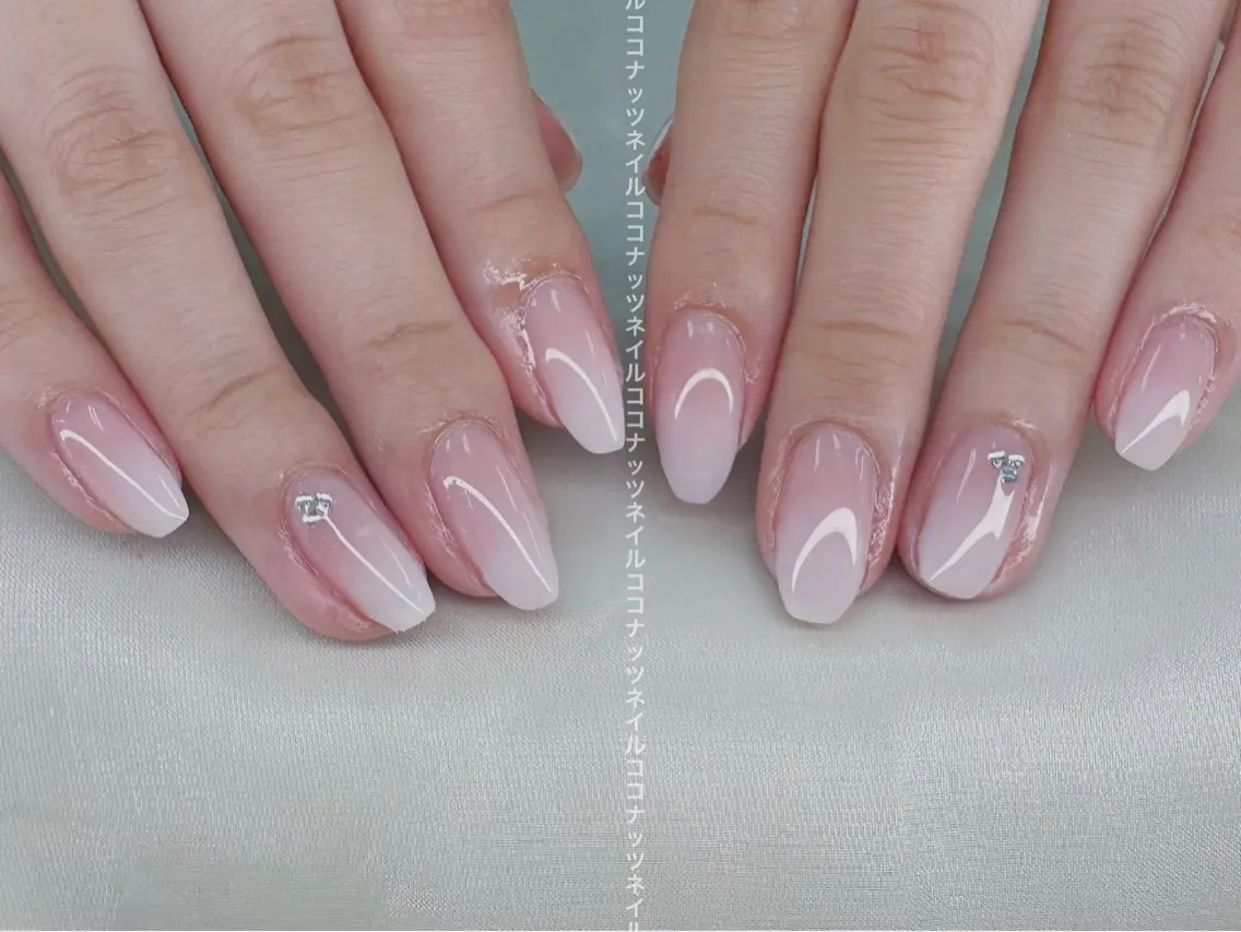ネイル HOSHINO NAIL_長さだしのネイルデザイン