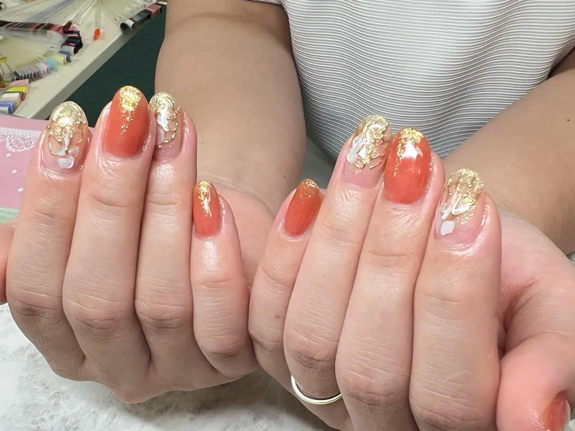 ネイル ニュアンスネイル ユリシスネイル 担当近藤のネイルデザイン