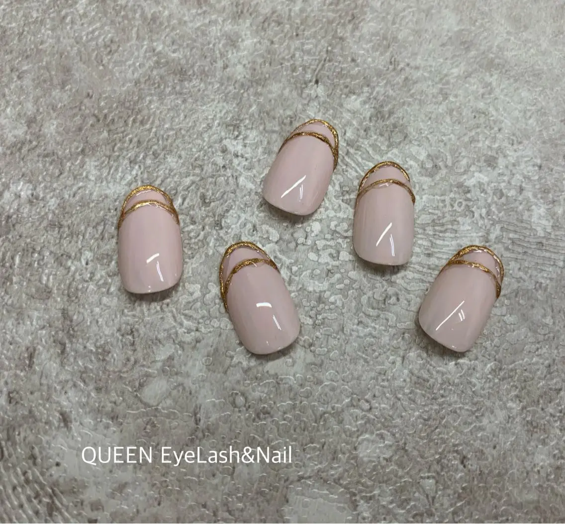 ミディアム カラー ネイル Bloom Nailのネイルデザイン