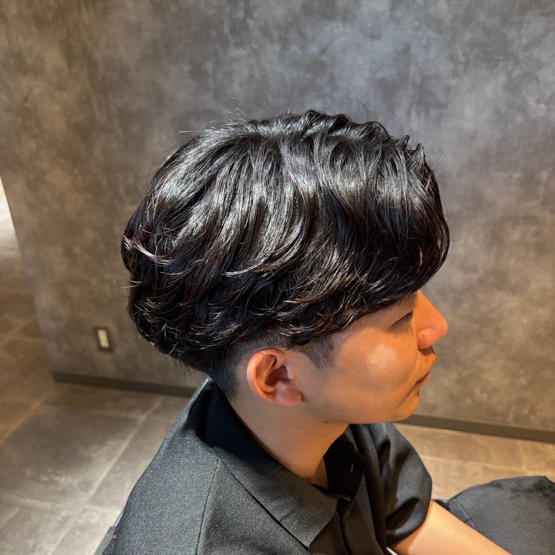 パーマ メンズ カルマパーマ メンズパーマ 【シャドウパーマ】 メンズCHISAKIのヘアスタイル