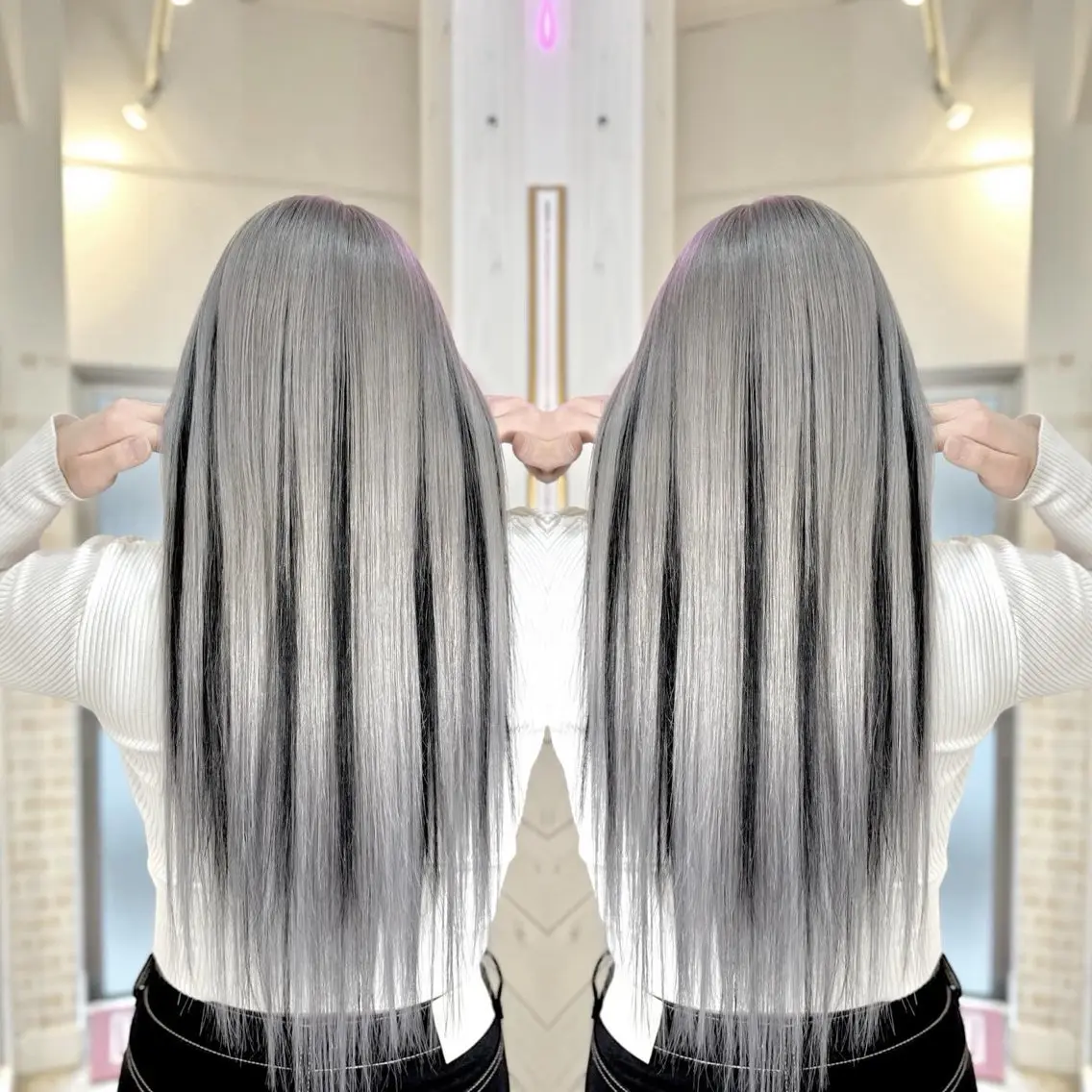 ロング シールエクステ 🦋錦糸町YUKAのヘアスタイル