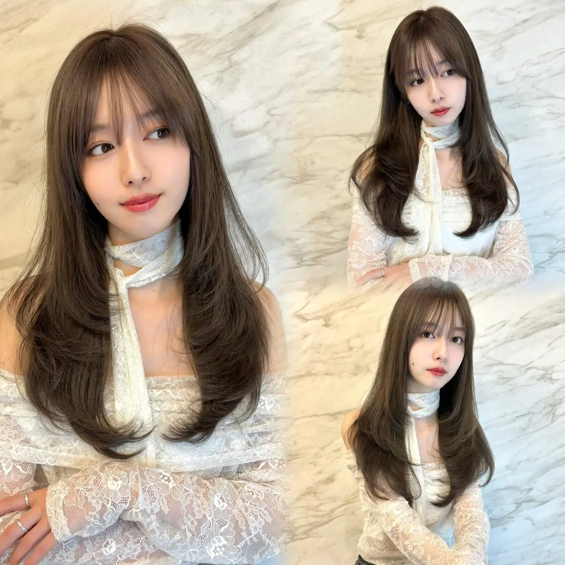 セミロング カラー ともき《ショート・ ボブ✨》銀座🦋のヘアスタイル