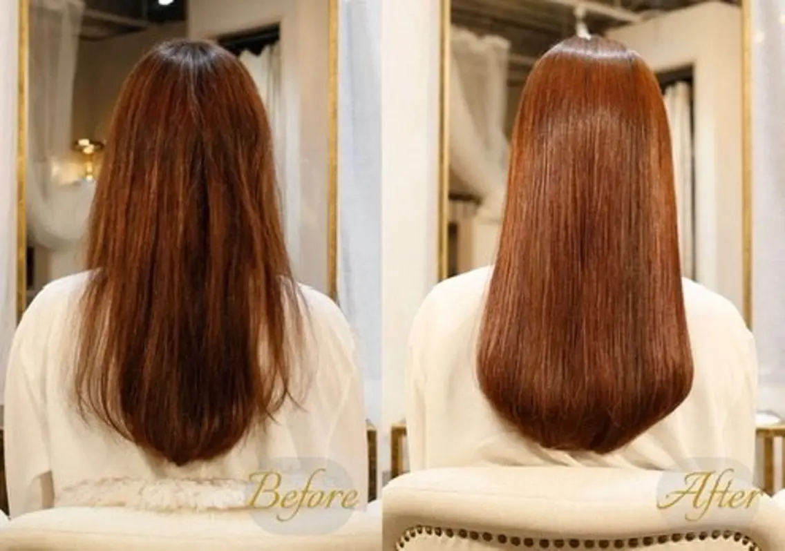 ロング カット ヘアカラー トリートメント 🍁那覇/髪質改善 Dears 打田五月のヘアスタイル