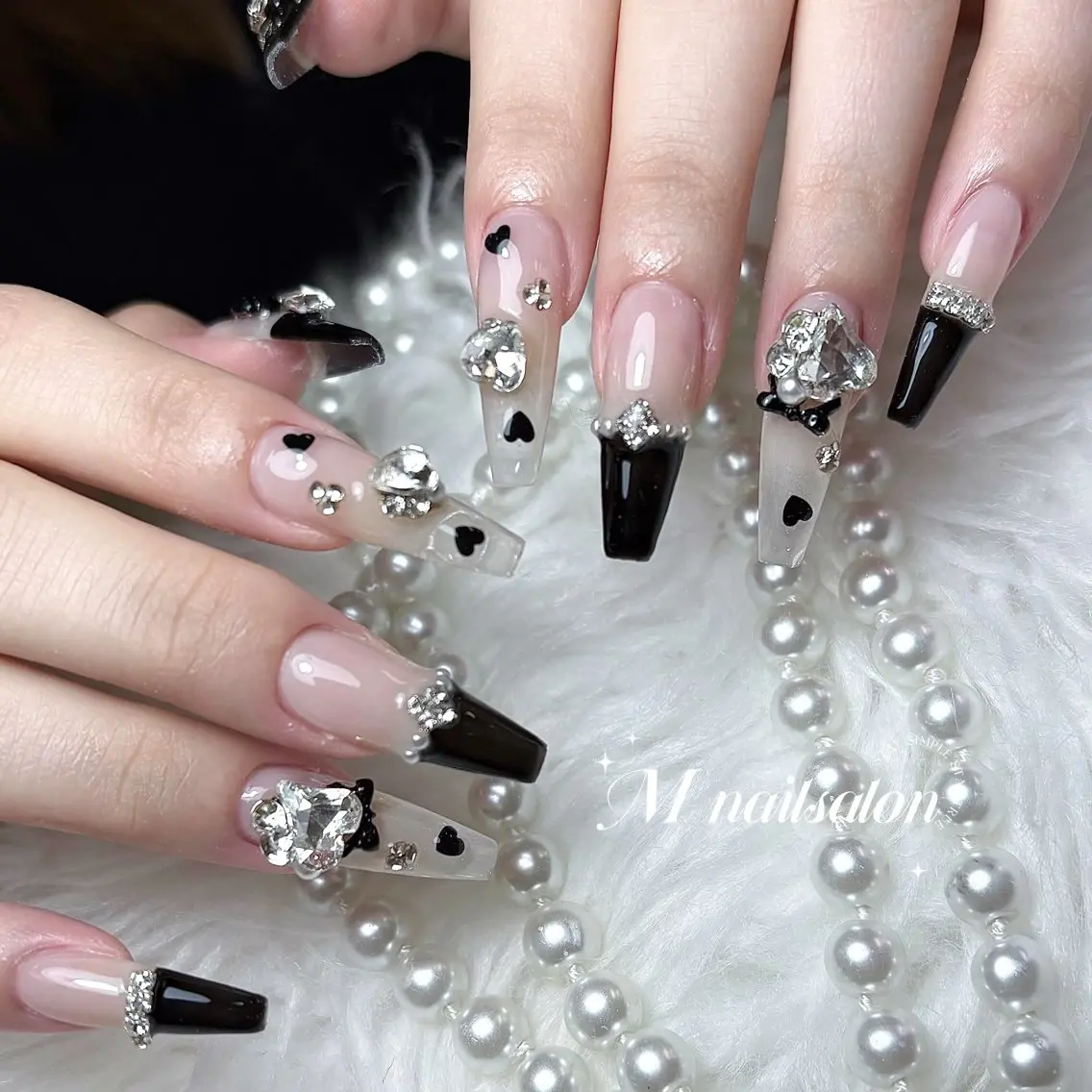 ネイル ハンドネイル M🌷nail 長さだし専門店のネイルデザイン