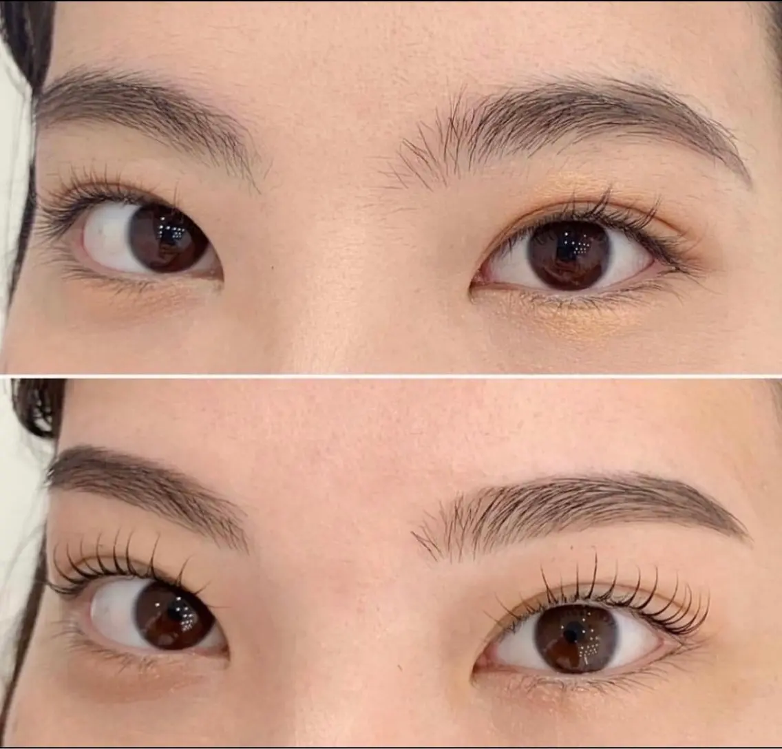 マツエク・マツパ パリジェンヌラッシュリフト まつげパーマ 一重×まつ毛パーマ マツパ sususu nail&eyeのマツエク・マツパデザイン